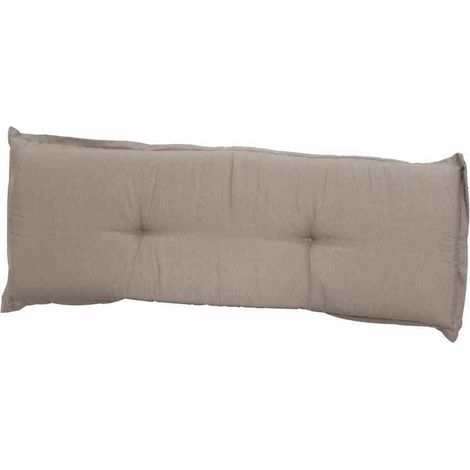 Panama taupe, Auflage zu Bank 140 cm 50% Baumwolle / 45% Polyester (1/2)