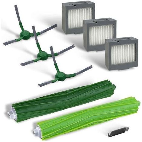 Pièces de rechange pour robot aspirateur iRobot Roomba Max 705 Vac/Plus 504 Vac, kit de réapprovisionnement d'accessoires (1/5)