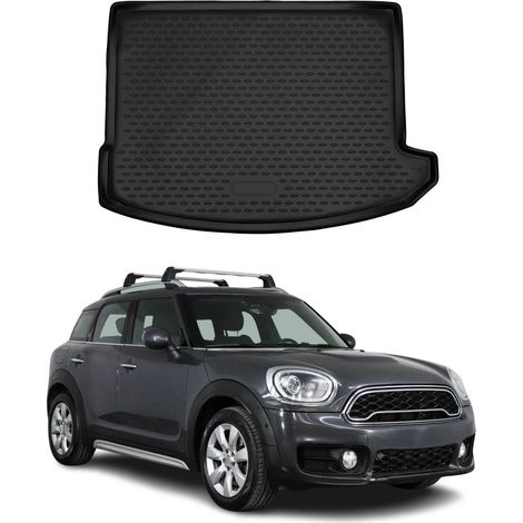 OMAC Tapis De Coffre Compatible avec Mini Countryman F60 2016-2024 en Caoutchouc Noir