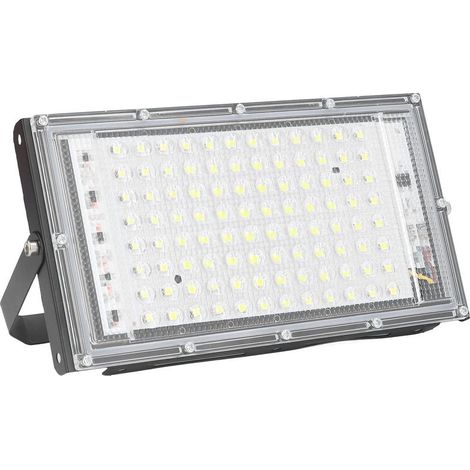 Projecteur LED 100W Super Lumineux 10000 Lumineux Angle de Faisceau 120° Projecteur Blanc Froid IP65 étanche 85‑265V (1/5)