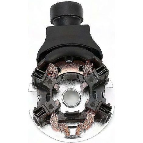 Support de charbons métallique pour démarreur auto, kit accessoire remplacement compatible 31210-5G0-A01, pièce durable pour moteur, pack de rechange (1/5)