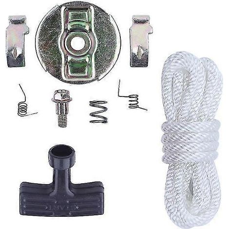 Ensemble de cliquet de lanceur à rappel avec corde compatible avec les groupes électrogènes GX110, GX120, GX140, GX160 et GX200 de 6,5 ch. (1/2)