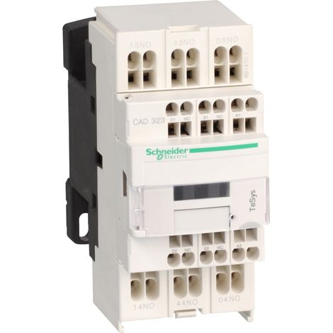 TeSys CAD323 - contacteur - 3F+2O - instantané - 10A - 24Vcc