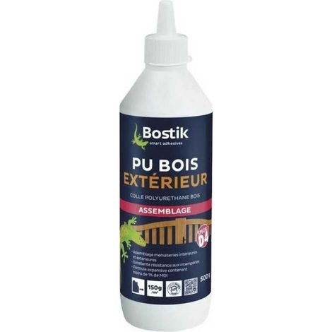 Colle bostik pu extérieur 250g imperméable remplissage de trous