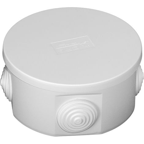 Hermetische Aufputzdose 100 mm IP44 grau PO-100 - E00000-88673 (1/2)