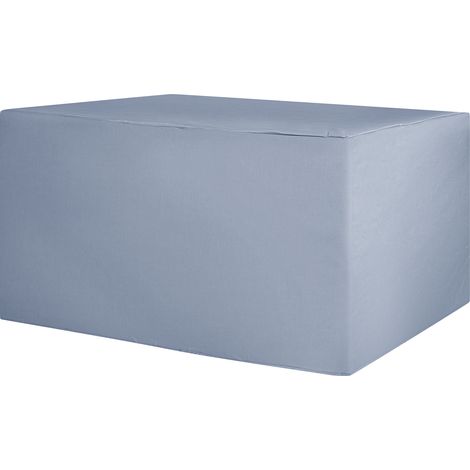 Cubierta impermeable para conjunto de sofás tela recubierta de PVC gris 230 x 225 cm XXL CHUVA
