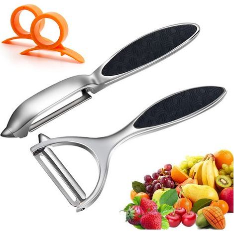Potato peeler - Vegetable peeler with ergonomic and non-slip handle. (1/5)
