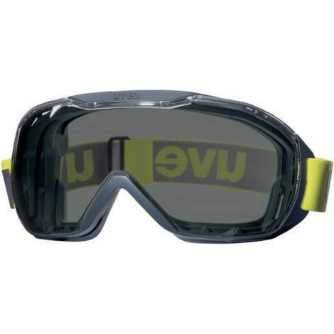[NEUWERTIG] B-Ware Uvex Schutzbrille Vollsichtbrille megasonic grau inkl. UV-Schutz 139g EN 166 (1/2)