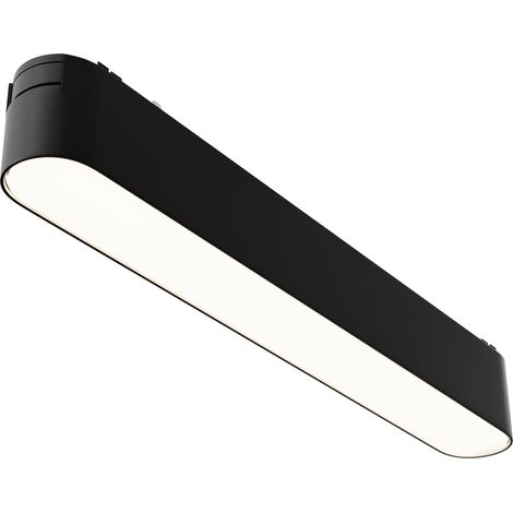 Lampada binario 1 circuito nera lineare LED 12W 4000K Maytoni (1/2)