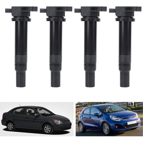 Bobine d'allumage Hyundai Elantra VVT 27301-26640, vendue par lot de 4. (1/5)
