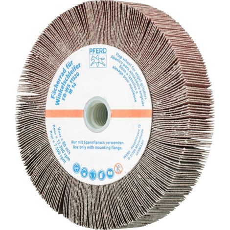 PFERD 44781512 Mola abrasiva a lamelle per smerigliatrice angolare Diametro 115 mm 2 pz. (1/2)