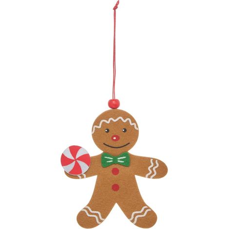 Pane alle spezie in feltro sdn g f 11cm - Feeric lights & christmas (1/5)