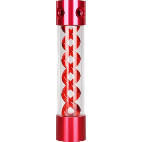 Flüssigkeitskühlbehälter, G1/4"-Gewinde, 50 mm (2 Zoll) Durchmesser, 255 mm (10 Zoll) Länge, offenes Design, geräuschloses Computer-Kühlset (1/5)