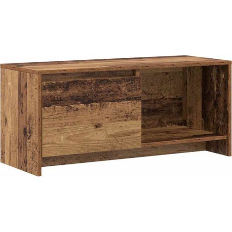 Maison Exclusive - Set mobile TV Legno vecchio 90 x 35 x 40 cm Legno multistrato