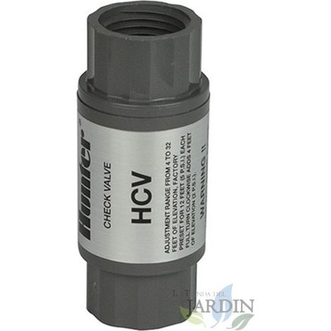 Valvola di Non Ritorno 1/2'' Femmina x 1/2'' Femmina Hunter