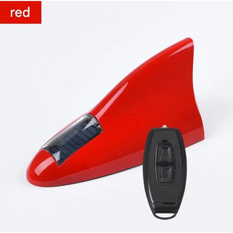 Antenne solaire magnétique pour voiture, feux LED pour camion, feux clignotants colorés, ailerons de requin, adaptés aux voitures et aux camions (1/3)
