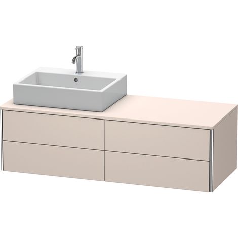Duravit XSquare Meuble sous-vasque sur console suspendu, 4