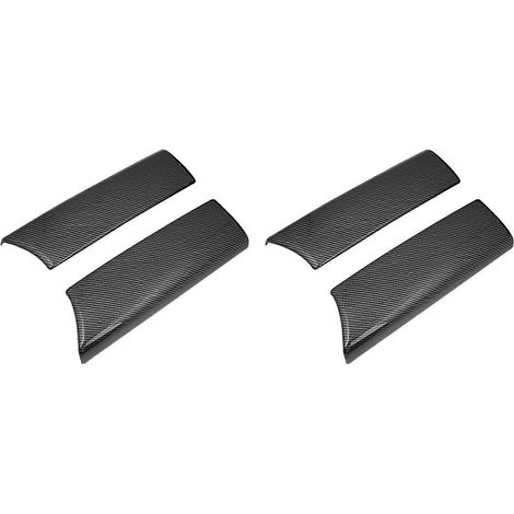 2x Autocollants de protection pour accoudoirs de voiture en fibre de carbone, avec rangement et protection, pour Mercedes Benz Classe E W213 2016-2019 (1/5)