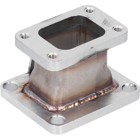 Adaptateur de Turbo T25 à T4 en Acier Inoxydable, Conversion de Collecteur Universelle Résistante aux Hautes Températures pour Voitures, Ajustement sans Couture. (1/5)