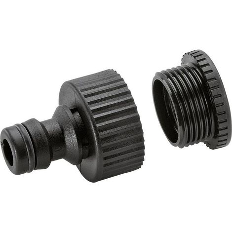 Nez de robinet G3/4 avec réduction G1/2 – Raccord rapide pour tuyau d’arrosage – Corps robuste pour usage extérieur (1/5)