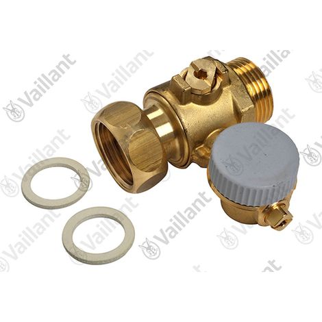 VAILLANT Grifo, grifo de mantenimiento izquierdo 0020201899 VC-Inst. Set Kunststoff u.w. Vaillant-Nr. , 0020100823