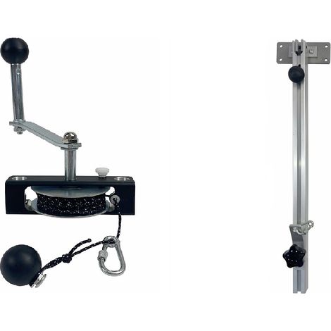 Jardiaffaires – Kit treuil et levier de traction pour gruminette – Treuil avec réservoir de graissage – Pour tronçonneuse – Usage professionnel (1/3)
