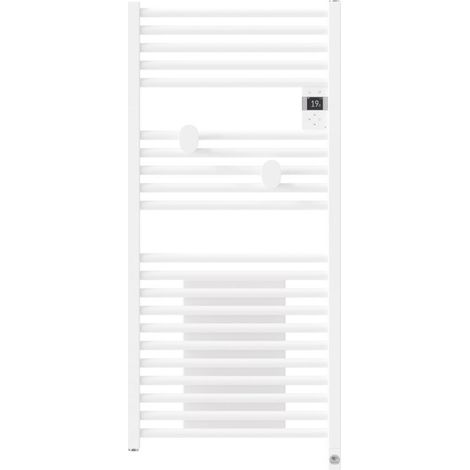 Thermor – Sèche-serviette électrique connecté Riva 5 – Soufflerie 1000W – Programmation digitale – Montée rapide en température +3°C en 15 min