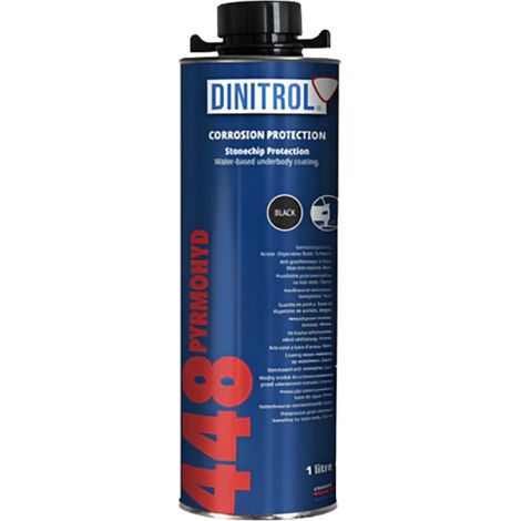 Anti-gravillons Hydrodiluable Teintable D-448 Noir pour Carrosserie Automobile (1/3)