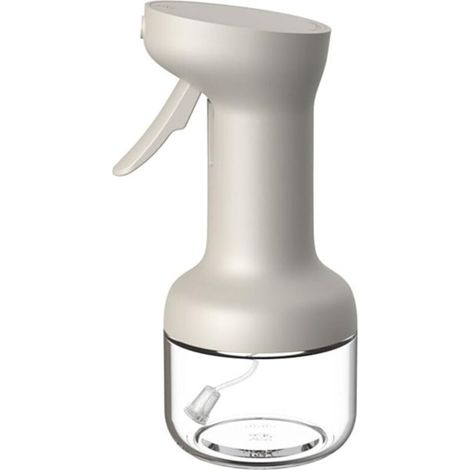 Leak-proof pump sprayer bottle, oil misters, non-slip silicone handle for healthy cooking control and versatile kitchen applications. (1/4)