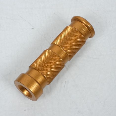[NEUWERTIG] Fußraste Generisch für Motorrad Gold Alu M12 Steigung 1.75 Neu (1/4)