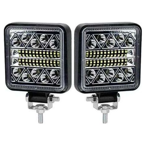 102W Phare de Travail led 15000LM Feux de Recul Led 12v, Phare Led Projecteurs pour voiture, tracteur bateau, 12-24v camion (1/5)