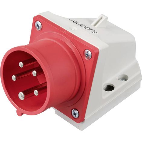 Sygonix SY-6261870 Spina da parete CEE 16 A 5 poli 415 V/AC 1 pz.