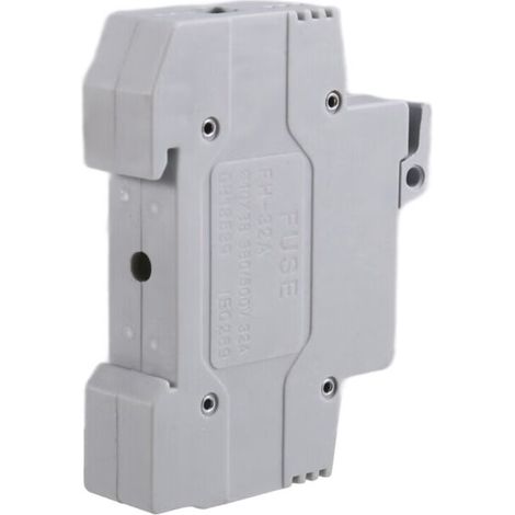 Portafusibles RT18-32X AC 380V 32A 1 polo 10x38mm para montaje en riel DIN (1/4)