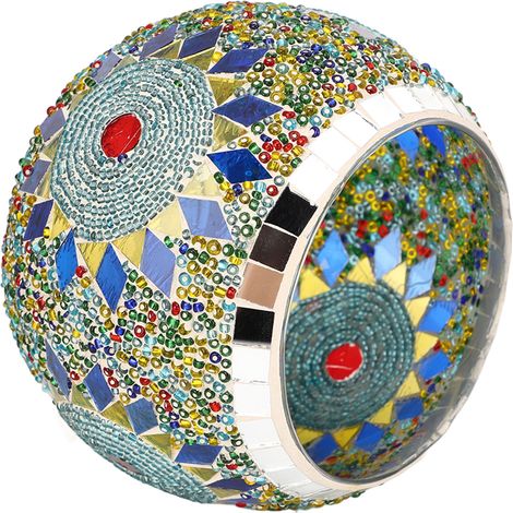Bougeoir en verre à motif tournesol, élégant bougeoir de style européen romantique idéal pour la décoration de mariage (1/5)