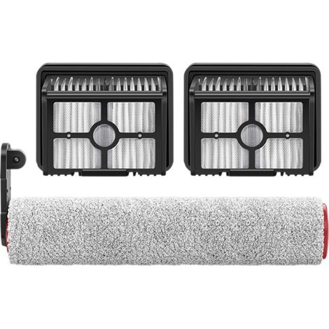 Zubehör für H12PRO Plus / M13Beta Dual – Wasser- und Staubsauger-Ersatzteile – 1 rotierende Bürste + 2 Filter