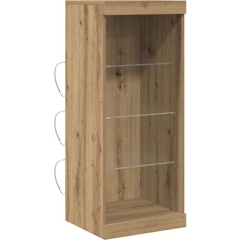 Maison Exclusive - Madia LED Rovere artigianale 41 x 37 x 100 cm Legno multistrato