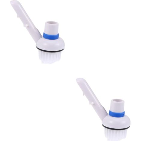 2 Pièces Brosse de Nettoyage pour Piscine Brosse de Fond Flexible pour Piscine Extérieure Outil de Nettoyage Pratique (1/5)