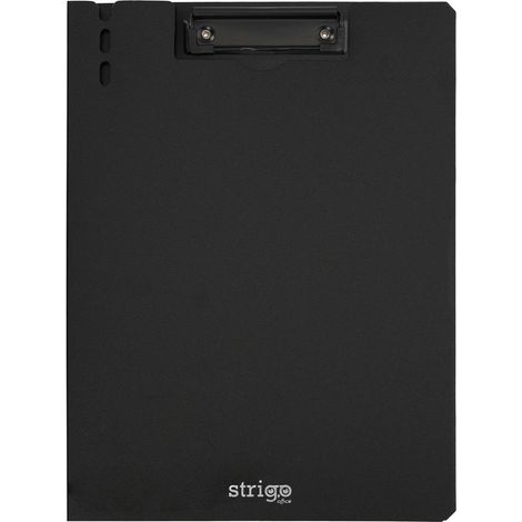 A4-Platine mit oberem Clip, schwarze Strigo-Platine