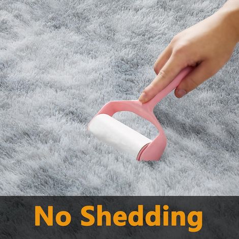 Tappeto Shaggy per soggiorno, camera da letto, 120  160 cm, morbido e soffice, moderno, grande, per soggiorno, tappeto a pelo lungo, antiscivolo, decorazione per la casa, per soggiorno, camera da lett (1/4)