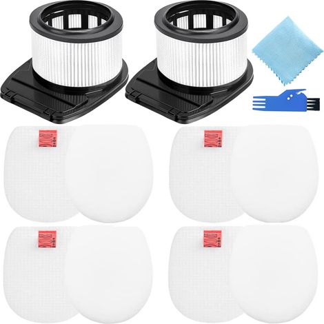 IZ201EU Filtre pour Shark IZ251EU, IZ251EUT, IZ201EU, IZ201EUT, IZ201EUTSB Aspirateur Balai sans Fil Duoclean Filtre Anti-Cheveux Pièces de Rechange, Lavable et réutilisable (1/5)