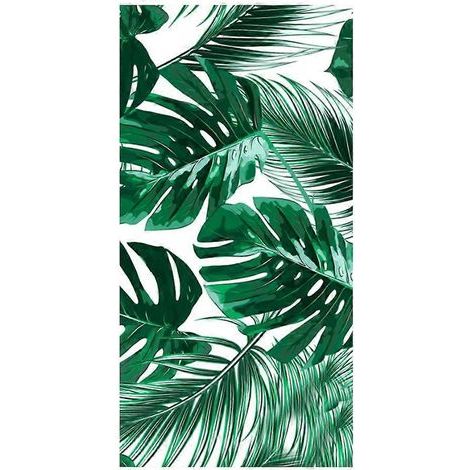 Multifunktionales Badetuch, strapazierfähiges Poolhandtuch, praktisches Strandtuch – 160 x 80 x 0,5 cm – Grün (1/4)