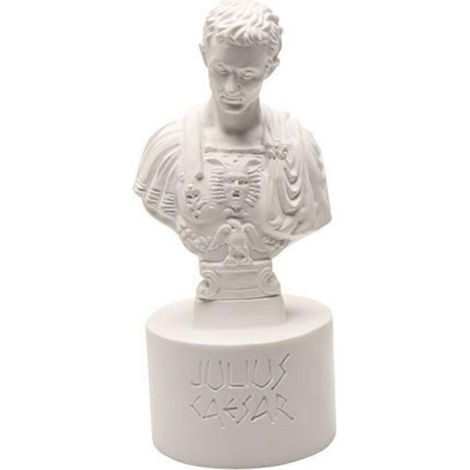 Tragbarer Stiftehalter, Bürodekoration, Julius Caesar Büste, Stiftehalter, Geschenk
