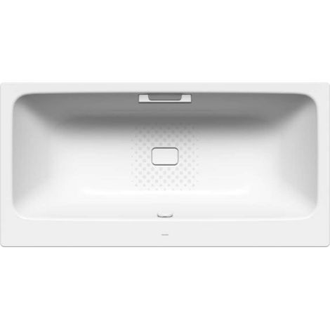 Kaldewei Avantgarde - Bañera rectangular Asymmetric Duo 742, 180x90 cm, con orificios para asas, antideslizante, blanca 274210220001 (1/3)