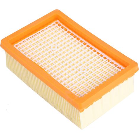 Filtre Remplacement pour Compatibles Aspirateur Kärcher WD4 WD5 WD6 MV4 MV5 MV6 plissé Plat (1/5)