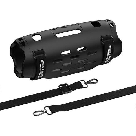 Sikai Silicone Étui de Protection Housse pour JBL Charge 6 Enceinte Bluetooth Souple Sleeve avec Shoulder Strap pour JBL (1/5)