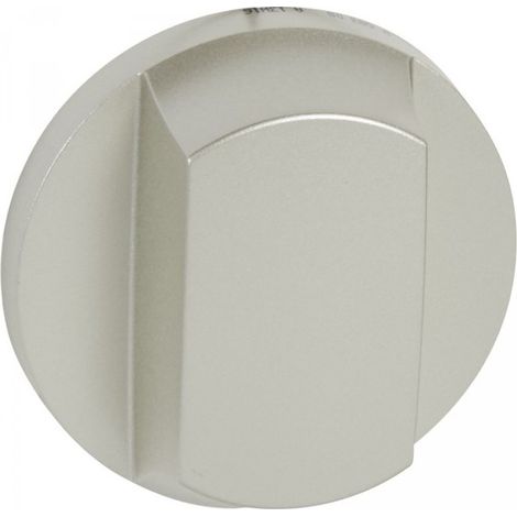 Legrand 068308 Zierblende Titan Céliane – Wechselschalter / Zugschalter