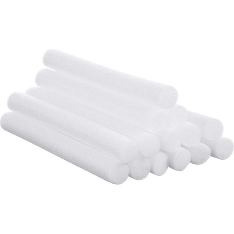 Bâtonnets en mousse pour fixer les housses de canapé, 14 bâtonnets par paquet, rembourrage blanc flexible. (1/5)