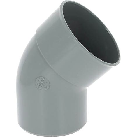 Coude PVC 45 degrés M/F 125 CX4
