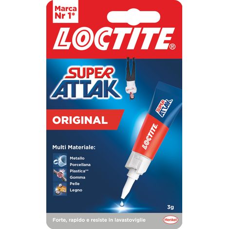 Henkel colla super attak  gr. 3 (24 pezzi) - Henkel
