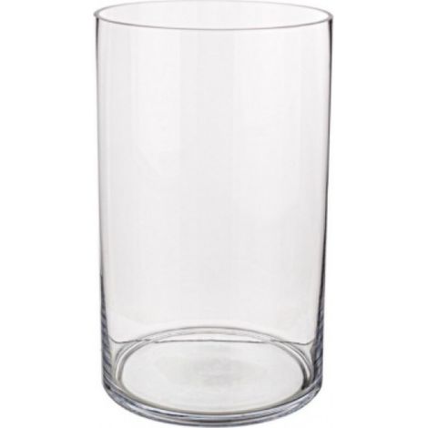 Vaso in vetro Venice h30 cm trasparente